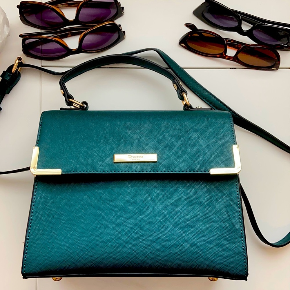 Forest Green Dune London Handbag